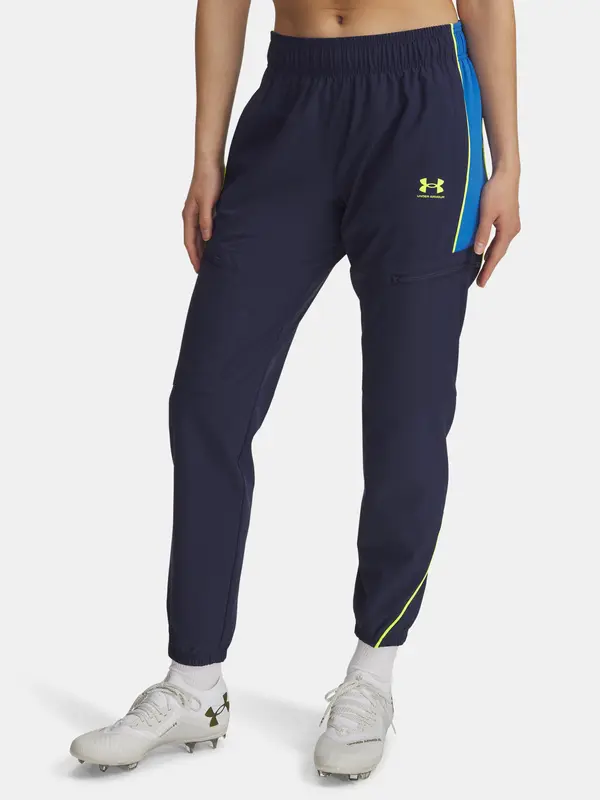 Under Armour Under Armour UA W Challenger Warmup Pants-BLU - Ladies