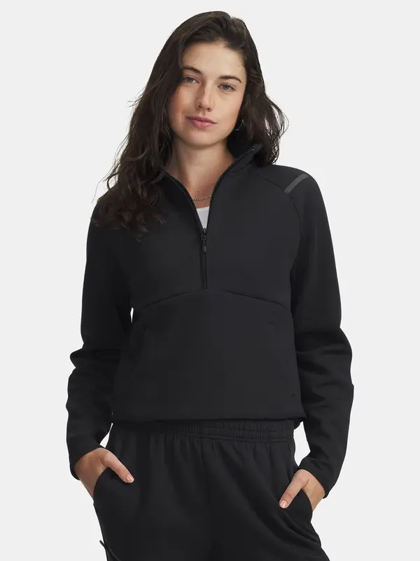 Under Armour Under Armour Unstoppable Flc HZ-BLK Women's Sweatshirt - Women's