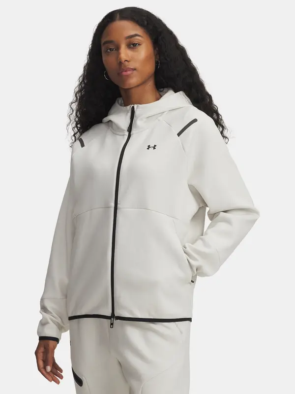 Under Armour Under Armour Unstoppable Fleece FZ-WHT Women's Sweatshirt - Women's