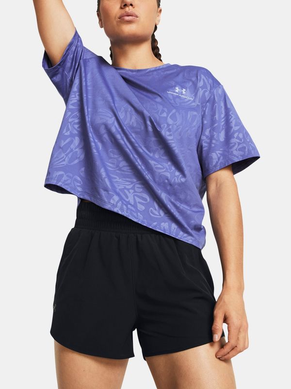 Under Armour Under Armour Vanish Energy Emboss Crop T-Shirt SS-PPL - Women