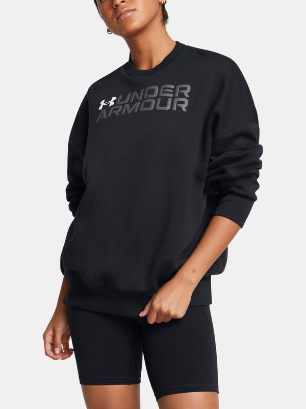 Under Armour Under Armour Women's Sweatshirt Rival Fleece WordmarkOS Crew - Women's