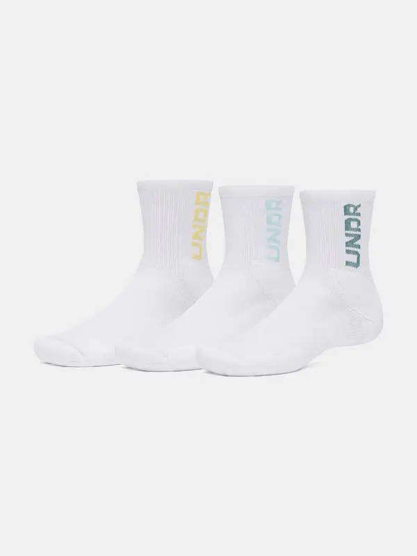 Under Armour Unisex nogavice Under Armour UA 3-Maker 3pk Mid-Crew