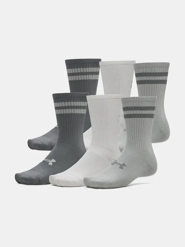 Under Armour Unisex nogavice Under Armour UA Essential 6pk Crew
