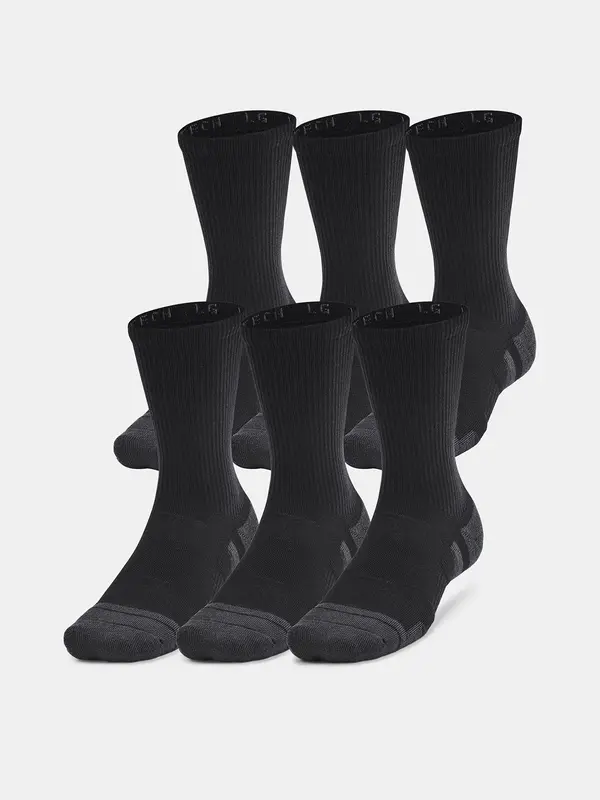 Under Armour Unisex nogavice Under Armour UA Perf Tech 6pk Crew