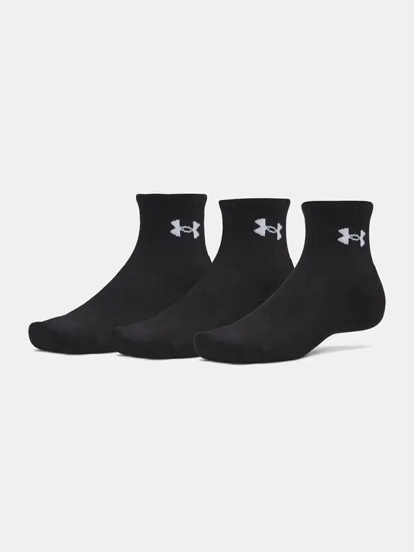 Under Armour Unisex nogavice Under Armour UA Performance Cotton 3p Qtr