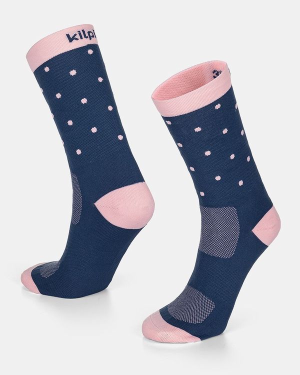 Kilpi Unisex sports socks Kilpi DOTS-U Dark blue