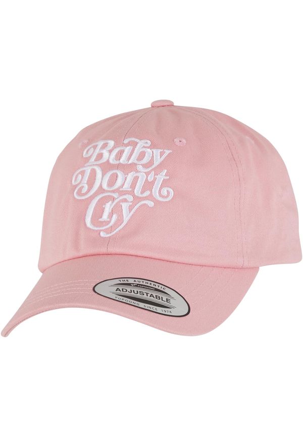 Mister Tee Upscale Baby don't Cry pink cap