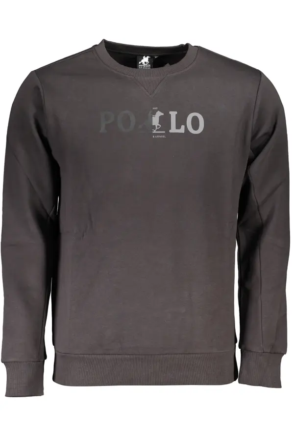 U.S. GRAND US GRAND POLO MEN'S GRAY ZIPLESS SWEATSHIRT