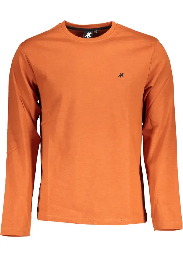 U.S. GRAND US GRAND POLO MEN'S LONG SLEEVE T-SHIRT BRONZE