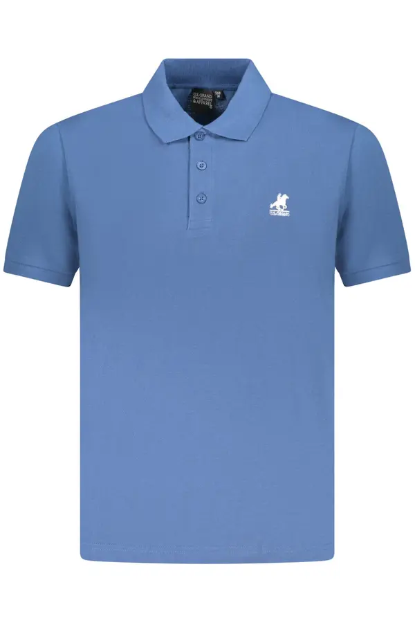 U.S. GRAND US GRAND POLO MEN'S SHORT SLEEVE POLO BLUE