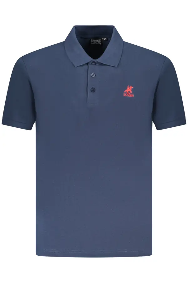 U.S. GRAND US GRAND POLO MEN'S SHORT SLEEVE POLO BLUE