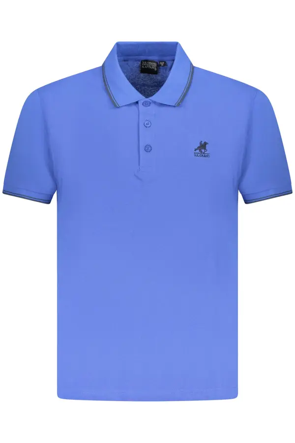 U.S. GRAND US GRAND POLO MEN'S SHORT SLEEVE POLO BLUE