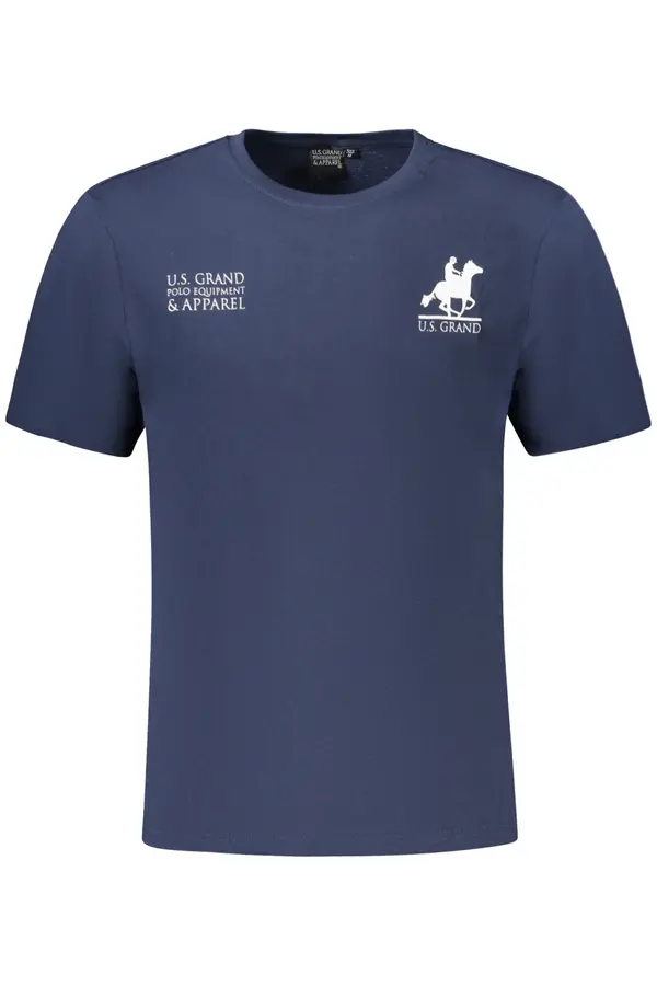 U.S. GRAND US GRAND POLO SHORT SLEEVE T-SHIRT MEN BLUE