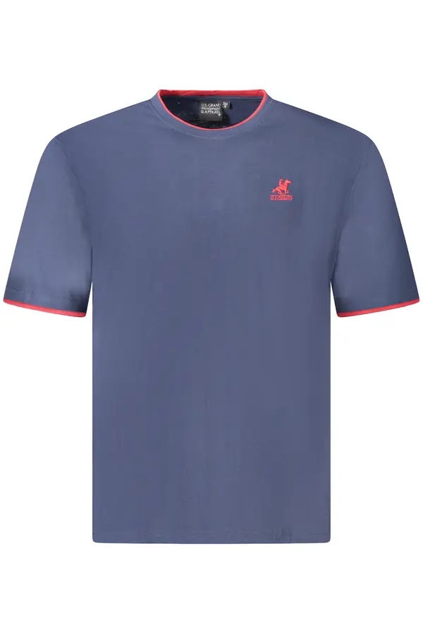 U.S. GRAND US GRAND POLO SHORT SLEEVE T-SHIRT MEN BLUE