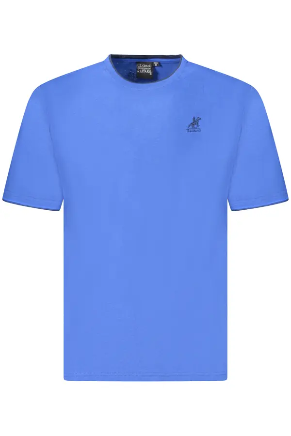 U.S. GRAND US GRAND POLO SHORT SLEEVE T-SHIRT MEN BLUE