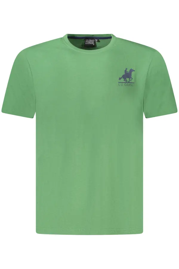 U.S. GRAND US GRAND POLO SHORT SLEEVE T-SHIRT MEN GREEN