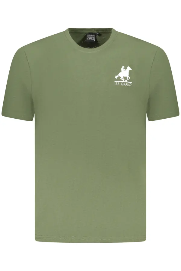 U.S. GRAND US GRAND POLO SHORT SLEEVE T-SHIRT MEN GREEN