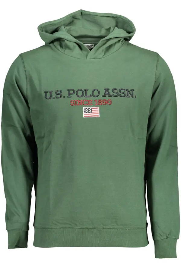 US Polo Assn US Polo zelena jopa s kapuco