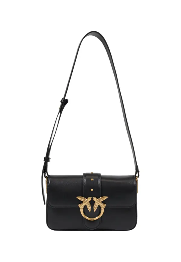 Pinko Usnjena torba za čez ramo Pinko