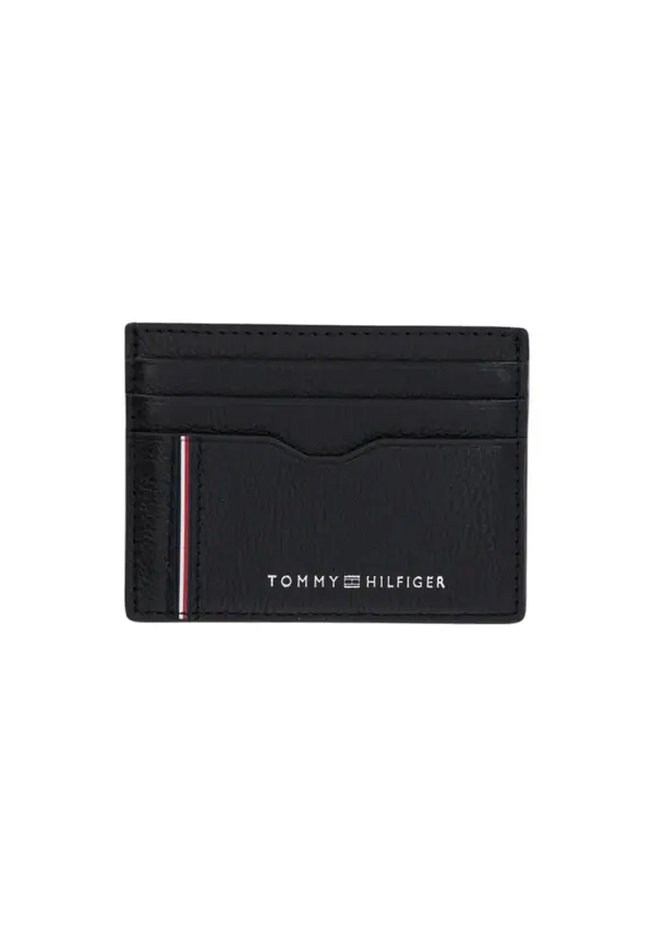Tommy Hilfiger Usnjena torbica za kartice Tommy Hilfiger