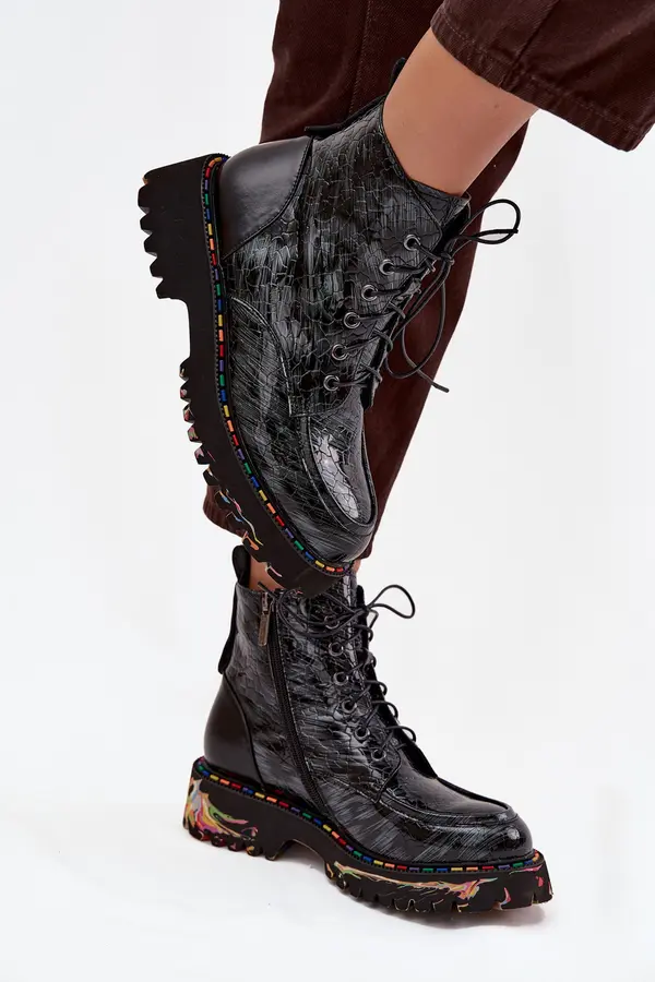 ARTIKER Usnjeni gležnjarji Artiker