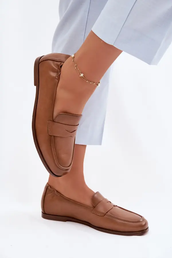 VINCEZA Usnjeni mokasini Vinceza