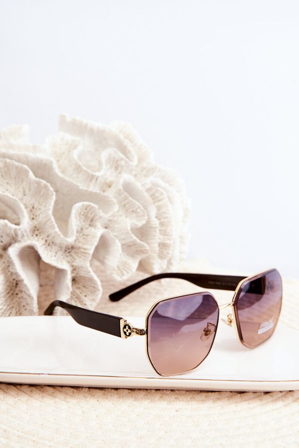 Kesi UV400 Women's Sunglasses - Dark Brown