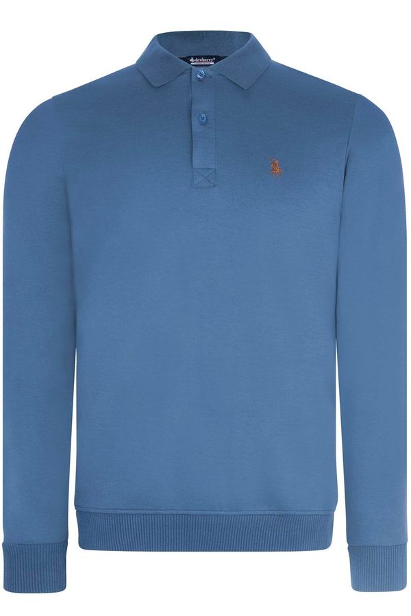 dewberry V4007 DEWBERRY MEN'S SWEATSHIRT-INDIGO