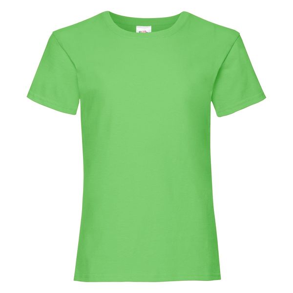 Fruit of the Loom Valueweight Fruit of the Loom Girls' Green T-shirt