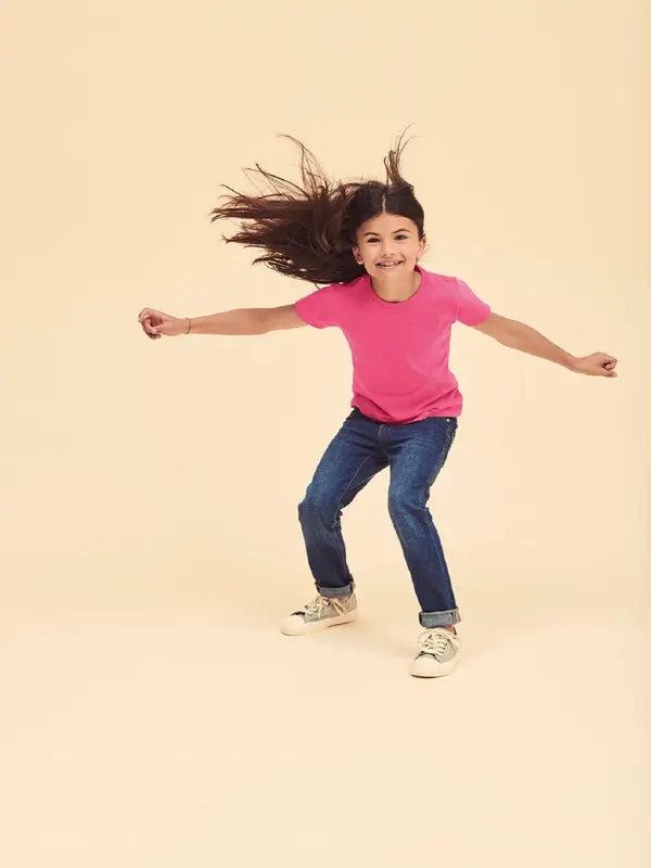 Fruit of the Loom Valueweight Fruit of the Loom Pink T-shirt