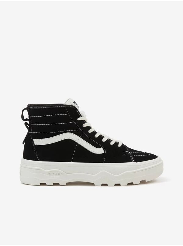 Vans VANS UA Sentry SK8-Hi Black Ankle Leather Sneakers - Ladies