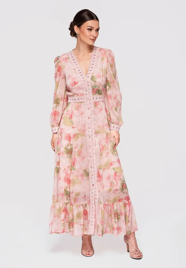 Edoti Večerna maksi obleka Edoti