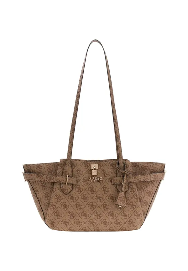 Guess Velika torbica Guess s potiskom