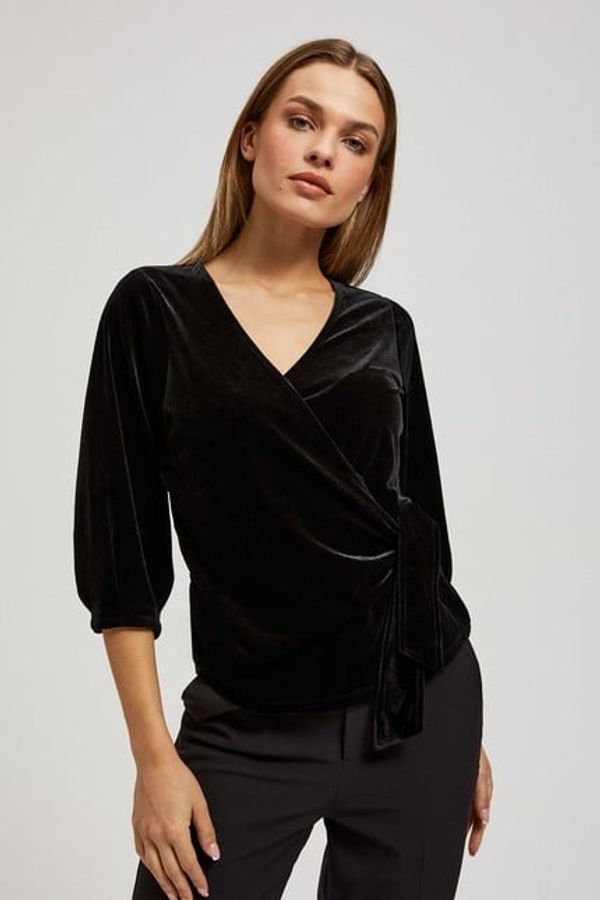 Moodo Velour blouse