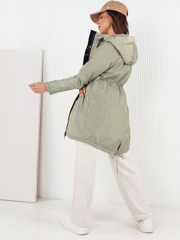 DStreet VERCHA women's parka jacket green Dstreet