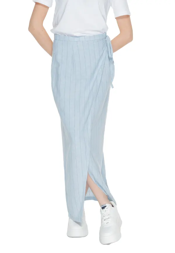 Vero Moda Vero Moda črtasto dolgo krilo