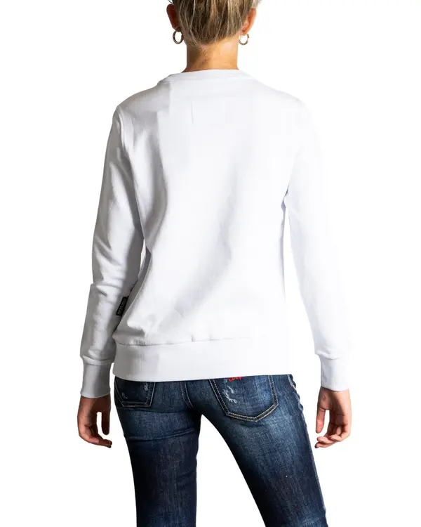 Versace Jeans Couture Versace Jeans Couture bel pulover s kapuco