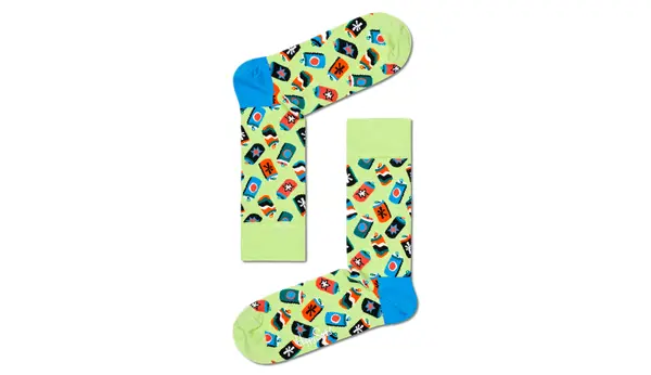 Happy Socks Vesele nogavice Can Sock Green