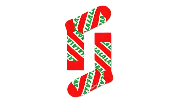 Happy Socks Vesele nogavice Fa La La - Vesele nogavice