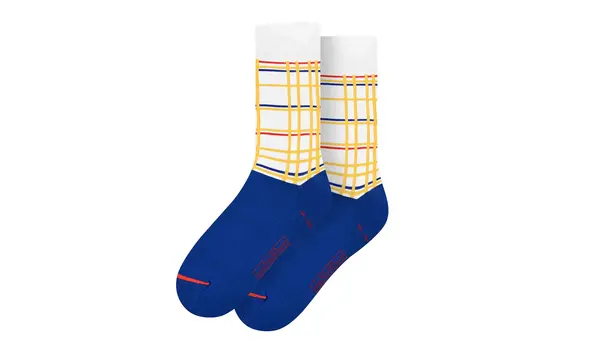 MuseARTa Vesele nogavice MuseARTa Piet Mondrian