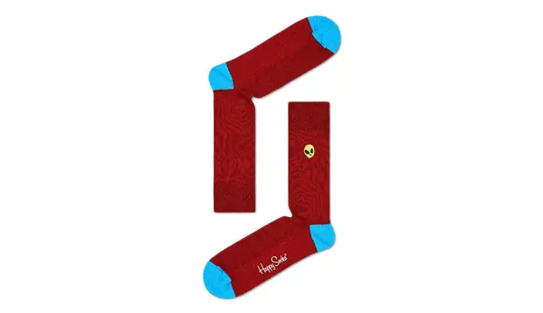 Happy Socks Vesele nogavice z vezenjem