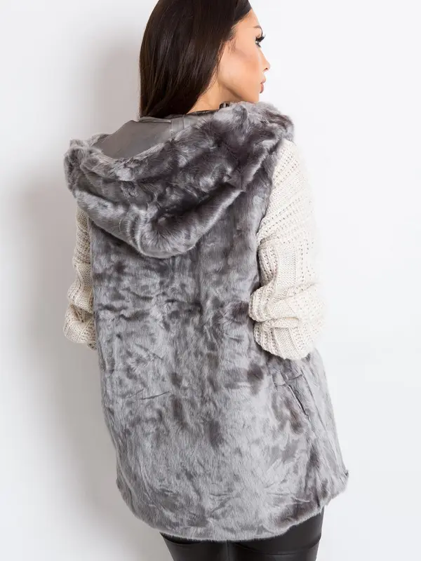 Wool Fashion Italia Vest-AT-KZ-05201.95P-gray