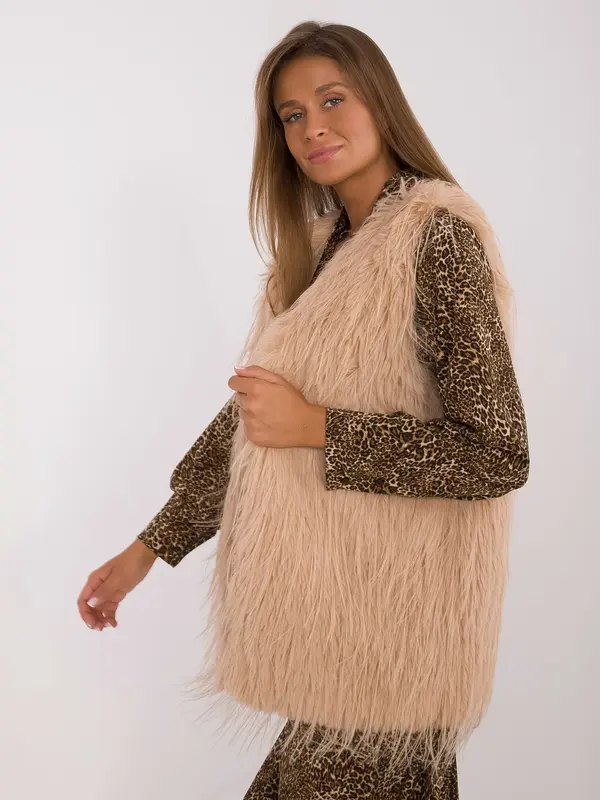 Wool Fashion Italia Vest-AT-KZ-2349-1.49-camel