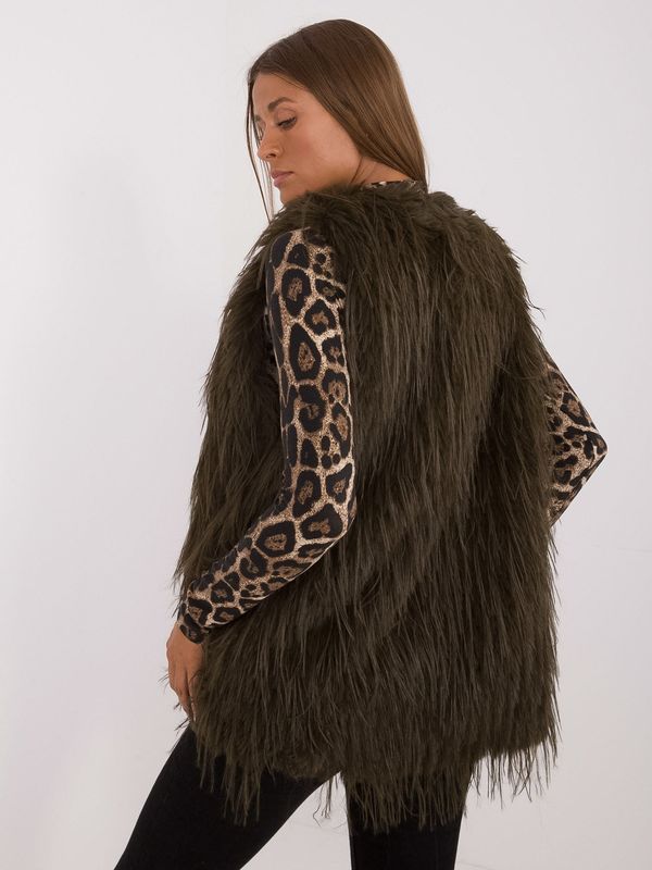 Wool Fashion Italia Vest-AT-KZ-2349-1.79-khaki