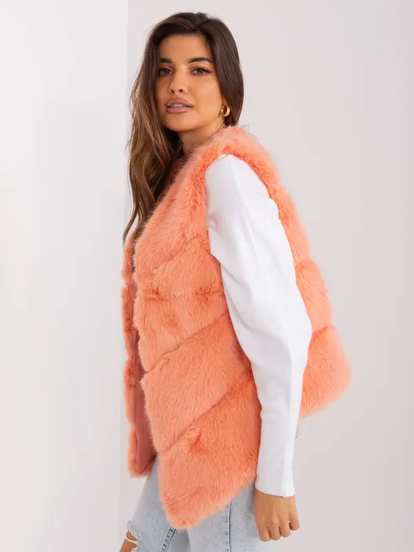 Wool Fashion Italia Vest-AT-KZ-2349.00P-Peach