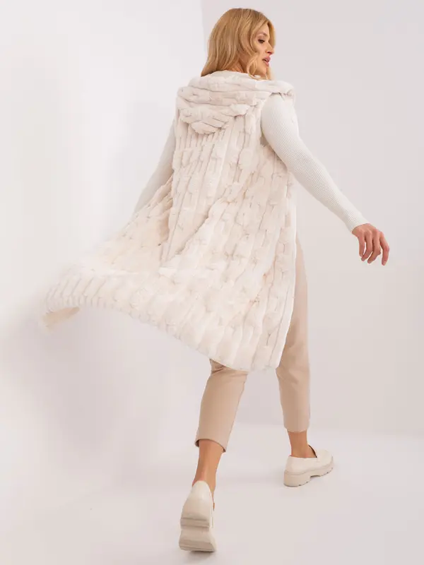 Wool Fashion Italia Vest-AT-KZ-2368-1.06-ecru