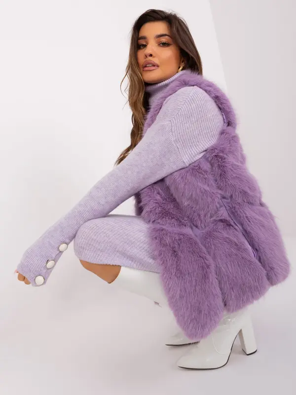 Wool Fashion Italia Vest-AT-KZ-2375.00P-Light Purple