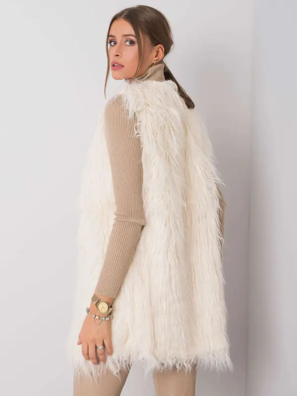 Wool Fashion Italia Vest-AT-KZ-3501-1.13P-ecru