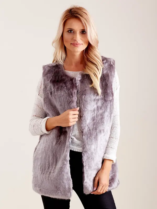 Wool Fashion Italia Vest-AT-KZ-4102-1.20P-gray