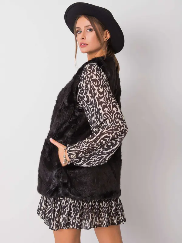 Wool Fashion Italia Vest-AT-KZ-4102-2.25P-black